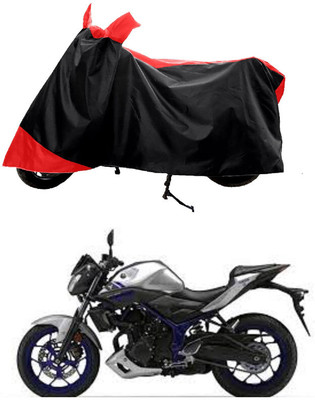 GROFATIK Two Wheeler Cover for Yamaha(MT 03 BS6, Red)