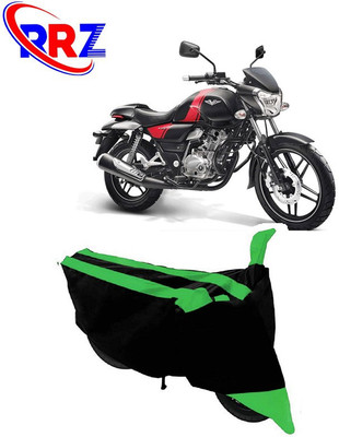 RRZ Waterproof Two Wheeler Cover for Bajaj(V 150, Black, Green)