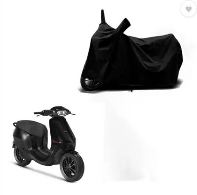 Tritika Waterproof Two Wheeler Cover for Ola(X1, Black)
