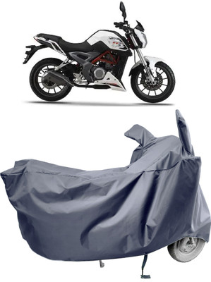 Amexride Two Wheeler Cover for Benelli(TNT 25, Grey)