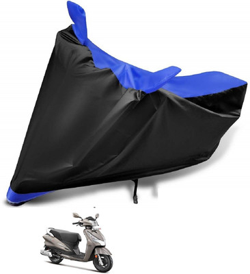 Auto Hub Two Wheeler Cover for Hero(Destini 125, Blue)
