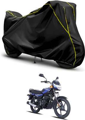 CODOKI Waterproof Two Wheeler Cover for Bajaj(CT100, Black, Black)