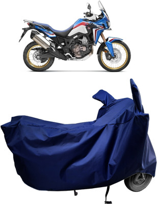 Amexride Two Wheeler Cover for Honda(Africa Twin, Blue)