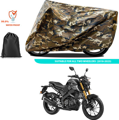 CODOKI Two Wheeler Cover for Yamaha(MT 15 New, Yellow)