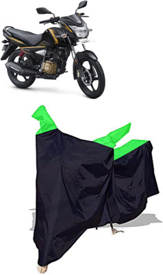 Amexride Two Wheeler Cover for TVS(Victor Premium BS6, Multicolor)