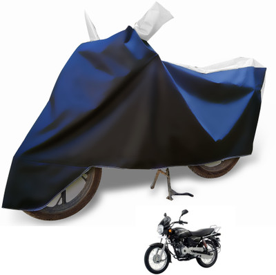 Euro Care Waterproof Two Wheeler Cover for Bajaj(Boxer, Silver)