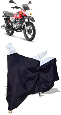 Amexride Two Wheeler Cover for Bajaj(Boxer BM 150, Multicolor)