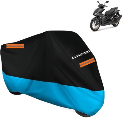 Horseyaart Waterproof Two Wheeler Cover for Yamaha(Aerox 155 Maxi, Blue)