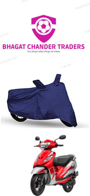 bhagat chander traders Waterproof Two Wheeler Cover for TVS(Wego, Blue)
