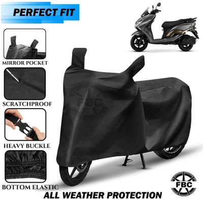 AUTOCAD Waterproof Two Wheeler Cover for Suzuki(Burgman Electric, Black)
