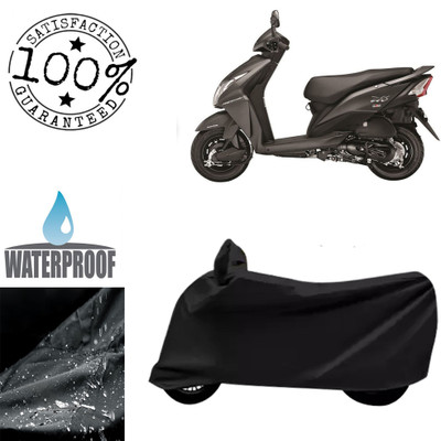 Autoinnovation Waterproof Two Wheeler Cover for Honda(Dio, Black)