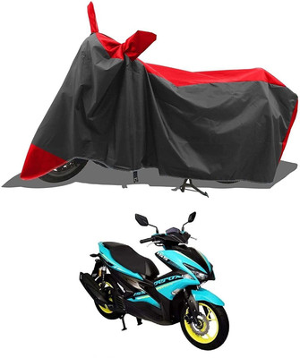 DeepShakshi AUTOMOTIVE Two Wheeler Cover for Yamaha(Aerox 155 Maxi, Red, Black)