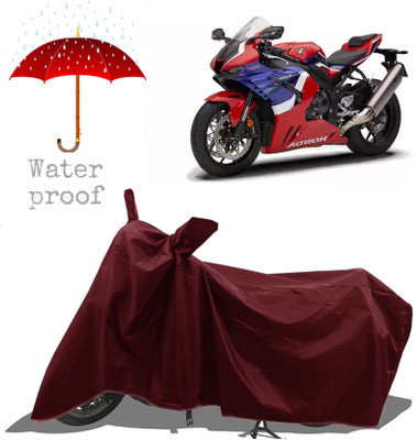 OIYUQA Two Wheeler Cover for Honda(CBR 1000RR, Maroon)