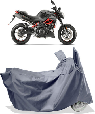 Amexride Two Wheeler Cover for Aprilia(Shiver 900 BS6, Grey)