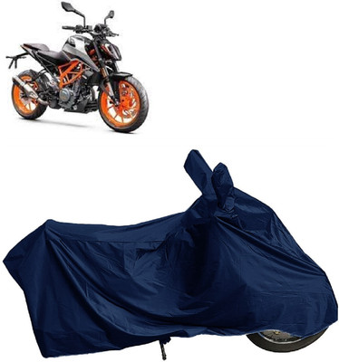 DIGGU Two Wheeler Cover for KTM(390 Duke BS6, Blue)