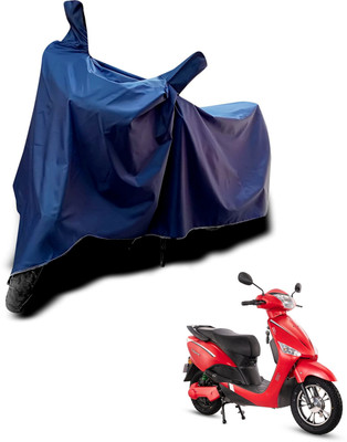 KEDIT Two Wheeler Cover for Hero(Electric Optima, Blue)