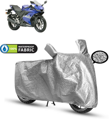CODOKI Waterproof Two Wheeler Cover for Yamaha(R15S, Silver)
