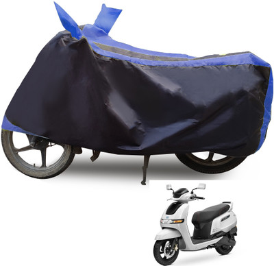 Euro Care Waterproof Two Wheeler Cover for TVS(iQube, Blue)