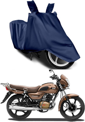 Furious3D Two Wheeler Cover for TVS(Radeon, Blue)