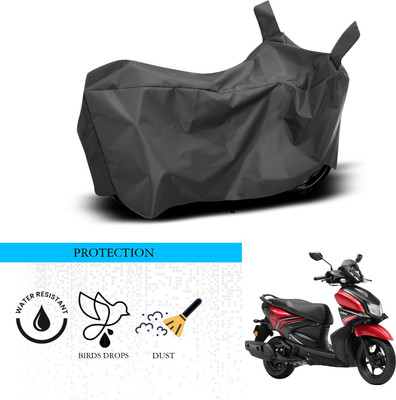 DeepShakshi AUTOMOTIVE Waterproof Two Wheeler Cover for Yamaha(Ray ZR, Black)