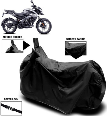 MMSSTAR Waterproof Two Wheeler Cover for Bajaj(Pulsar NS125, Black)