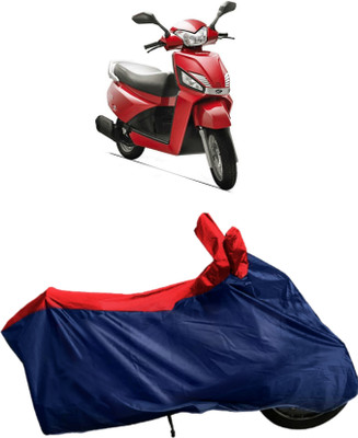Autofly Waterproof Two Wheeler Cover for Mahindra(Gusto, Blue, Red)