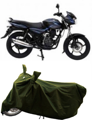 GROFATIK Two Wheeler Cover for Bajaj(Discover 100 DTS-i, Green)