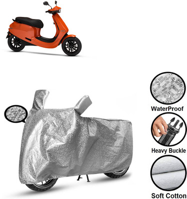 CODOKI Waterproof Two Wheeler Cover for Ola(Silver)