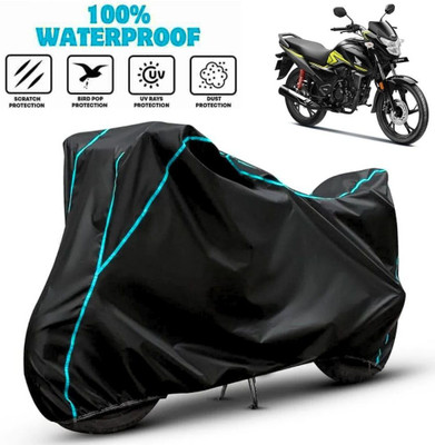 OliverX Waterproof Two Wheeler Cover for Honda(SP 125, Blue)
