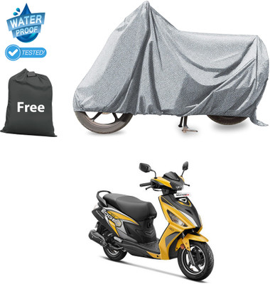 PAGORA Waterproof Two Wheeler Cover for Hero(Maestro Edge 125, Silver)
