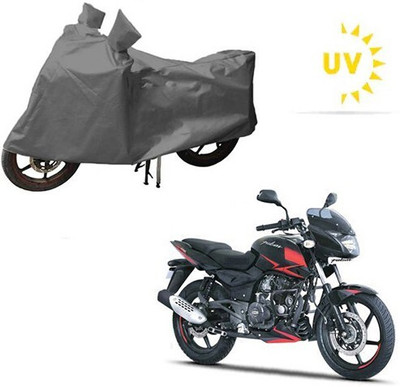 MMSSTAR Waterproof Two Wheeler Cover for Bajaj(Pulsar 180 DTS-i, Grey)