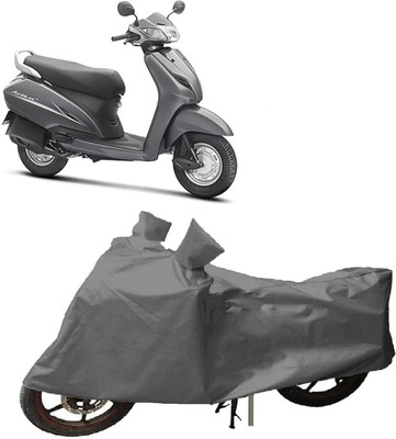KANISHA ENTERPRISES Waterproof Two Wheeler Cover for Honda(Activa 3G, Grey)