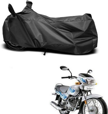 DeepShakshi AUTOMOTIVE Waterproof Two Wheeler Cover for TVS(Victor GLX, Black)