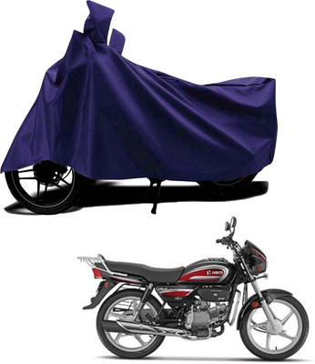 KEDIT Waterproof Two Wheeler Cover for Hero(Splendor, Blue)
