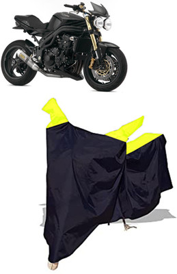 Amexride Two Wheeler Cover for Triumph(Speed Triple ABS, Multicolor)