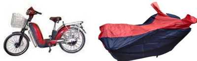 malti Two Wheeler Cover for Hero Electric(Electric Zippy, Red, Blue)