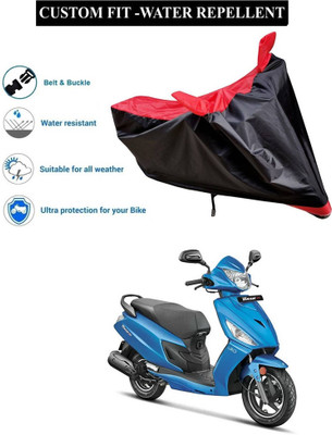 CODOKI Waterproof Two Wheeler Cover for Hero(Dash, Red)