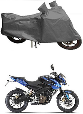 Mdstar Waterproof Two Wheeler Cover for Bajaj(Pulsar 200NS FI, Grey)