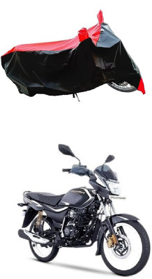 VESMEI Two Wheeler Cover for Bajaj(Platina 110 H-Gear, Red)
