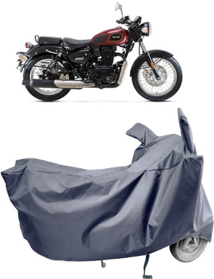 Amexride Two Wheeler Cover for Benelli(Imperiale 400, Grey)