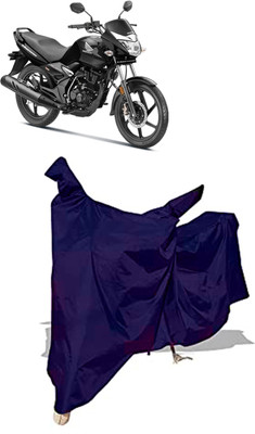 Amexride Two Wheeler Cover for Honda(CB Unicorn, Blue)