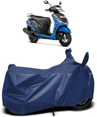 AASHTIK MART Two Wheeler Cover for Yamaha(Alpha, Blue)
