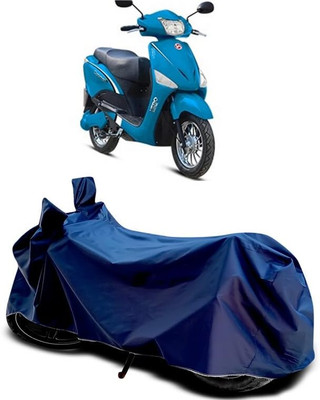 KEDIT Two Wheeler Cover for Universal For Bike(Electric Optima, Blue)