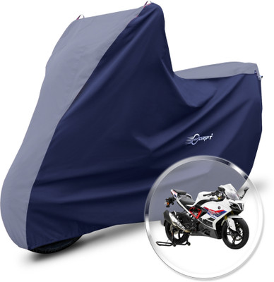 Neodrift Two Wheeler Cover for BMW(G 310 R, Grey, Blue)