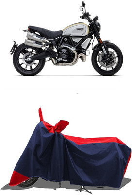 SUGASHRI Waterproof Two Wheeler Cover for Ducati(Scrambler 1100, Red, Blue)