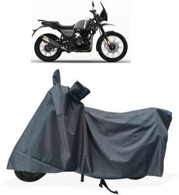 Tricway Two Wheeler Cover for Royal Enfield(Himalayan, Grey)