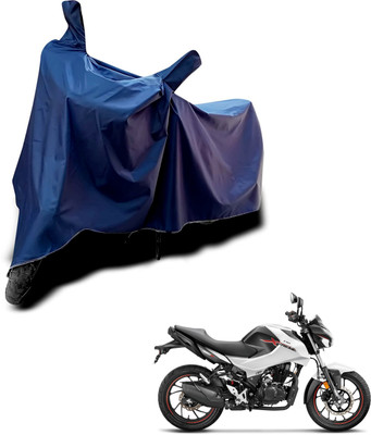KEDIT Two Wheeler Cover for Hero(Xtreme 160 R, Blue)