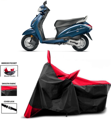 HWSXQAE Two Wheeler Cover for Honda(Red, Black)