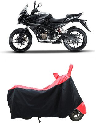 Coxtor Two Wheeler Cover for Bajaj(Pulsar AS 150, Red)