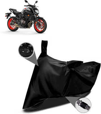 PAGORA Waterproof Two Wheeler Cover for Yamaha(MT 07, Black)